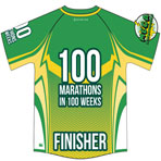 100 Marathons in 100 Months Shirt